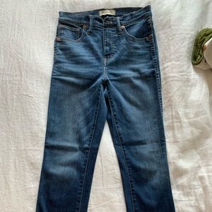 Madewell high waist jeans